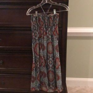 xs dress with neck tie